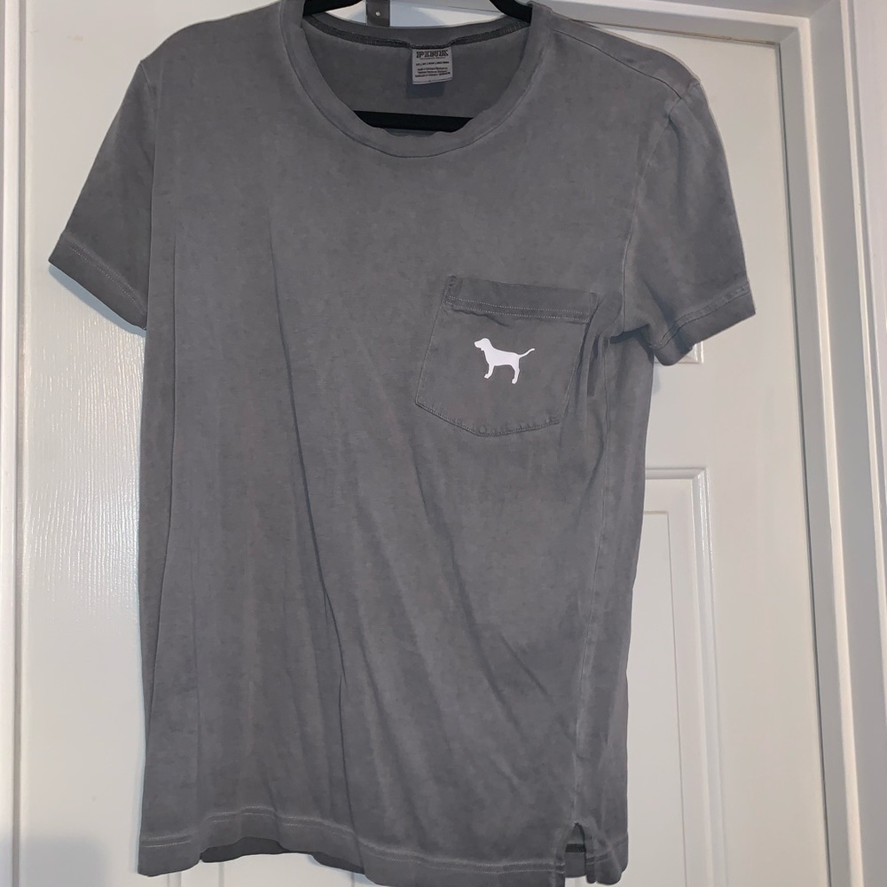 Pink campus tee